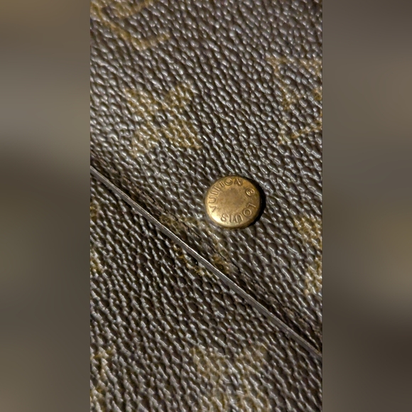 Louis Vuitton Sarah Monogram Wallet with COA Brown VGUC - Picture 14 of 16